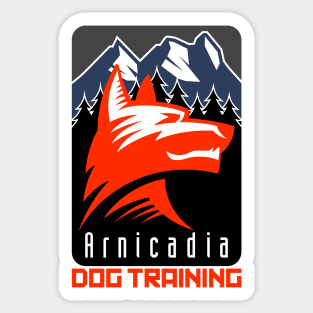 Arnicadia Dog Training Sticker